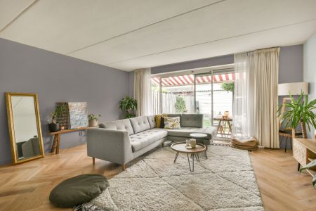 moderne living in de kleur Ppg1005-4