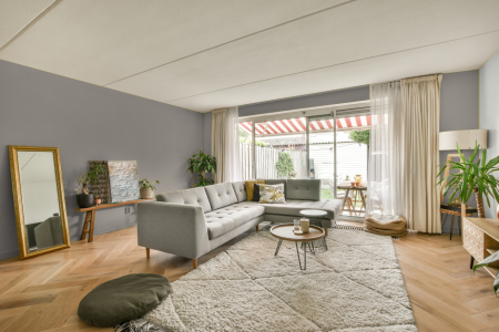 moderne living in de kleur Ppg1006-4