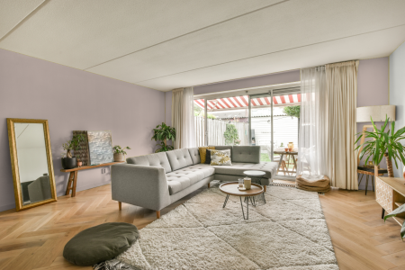 moderne living in de kleur Ppg1016-2