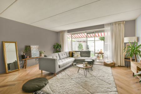 moderne living in de kleur Ppg1021-3