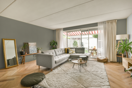 moderne living in de kleur Ppg1028-4