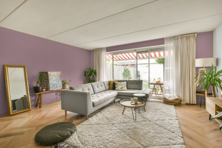 moderne living in de kleur Ppg1049-4