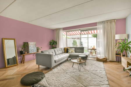 moderne living in de kleur Ppg1051-3