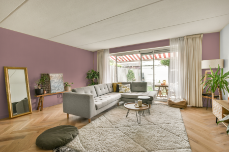 moderne living in de kleur Ppg1055-4