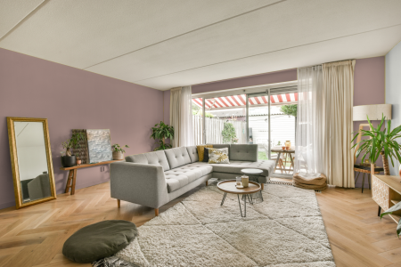 moderne living in de kleur Ppg1060-4