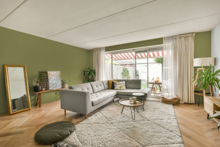 moderne living in de kleur Ppg1118-5