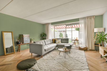 moderne living in de kleur Ppg1120-5