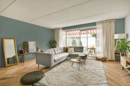 moderne living in de kleur Ppg1136-5