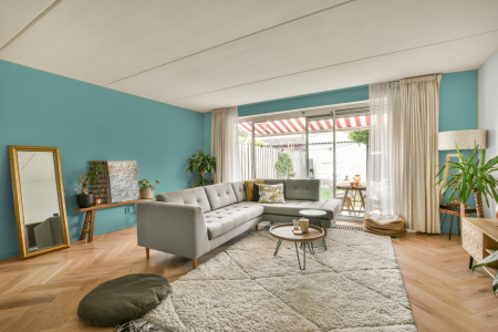 moderne living in de kleur Ppg1147-4