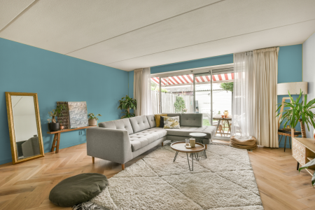 moderne living in de kleur Ppg1150-4