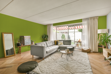 moderne living in de kleur Ppg1221-7