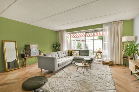 moderne living in de kleur Ppg1222-5