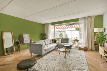 moderne living in de kleur Ppg1222-6