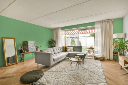 moderne living in de kleur Ppg1225-5