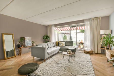 moderne living in de kleur Ppg15-16