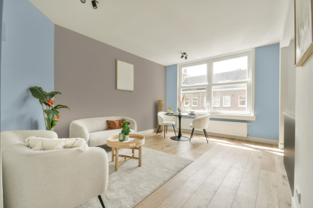 apartement met de kleur 2595 op de muren