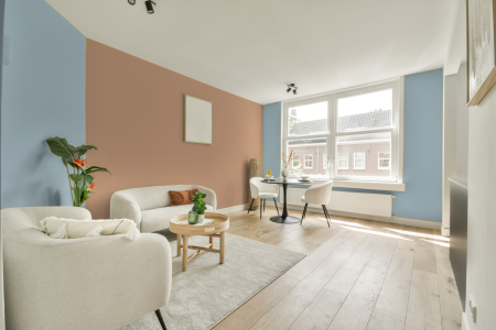 apartement met de kleur Gn 004-10 op de muren