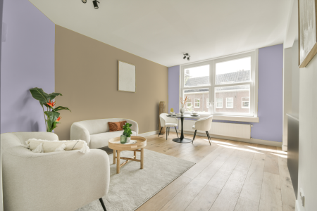 apartement met de kleur Gn 048-11 op de muren