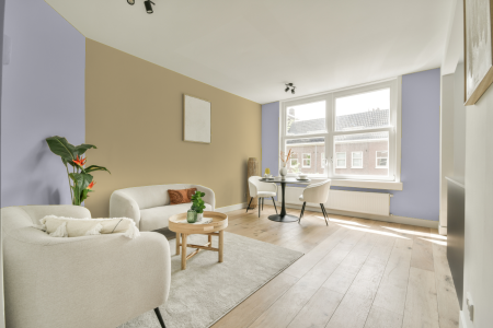 apartement met de kleur Gn 050-11 op de muren