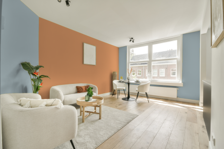 apartement met de kleur S 1510-b op de muren