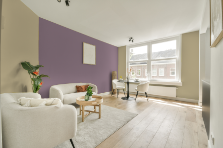 apartement met de kleur S 1515-y op de muren