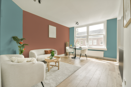 apartement met de kleur S 2020-b50g op de muren