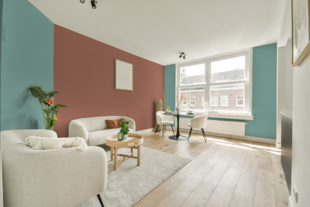 apartement met de kleur S 2020-b70g op de muren