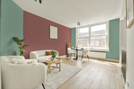 apartement met de kleur S 2020-g op de muren