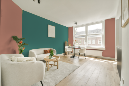 apartement met de kleur S 2030-y70r op de muren