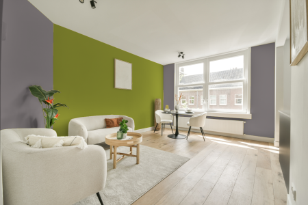 apartement met de kleur An.02.55 op de muren