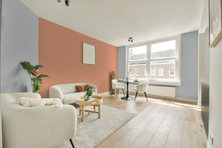 apartement met de kleur Qn.02.78 op de muren