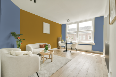 apartement met de kleur U0.15.55 op de muren