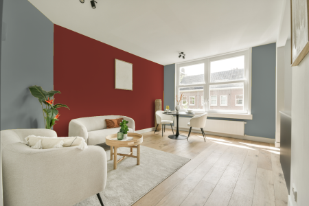 apartement met de kleur L9.03.61 op de muren