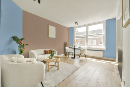 apartement met de kleur S6.14.75 op de muren