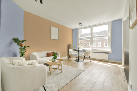 apartement met de kleur U0.07.76 op de muren