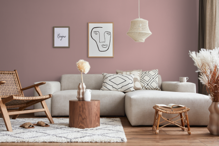 woonkamer met strak design in kleur S 2020-r