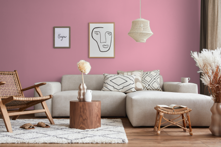 woonkamer met strak design in kleur A0.16.70