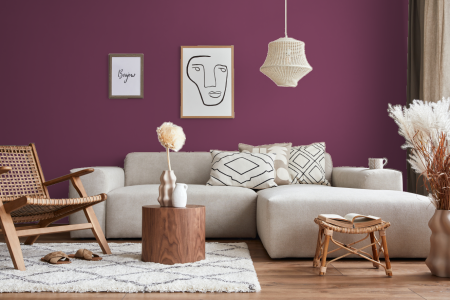 woonkamer met strak design in kleur Z3.29.29