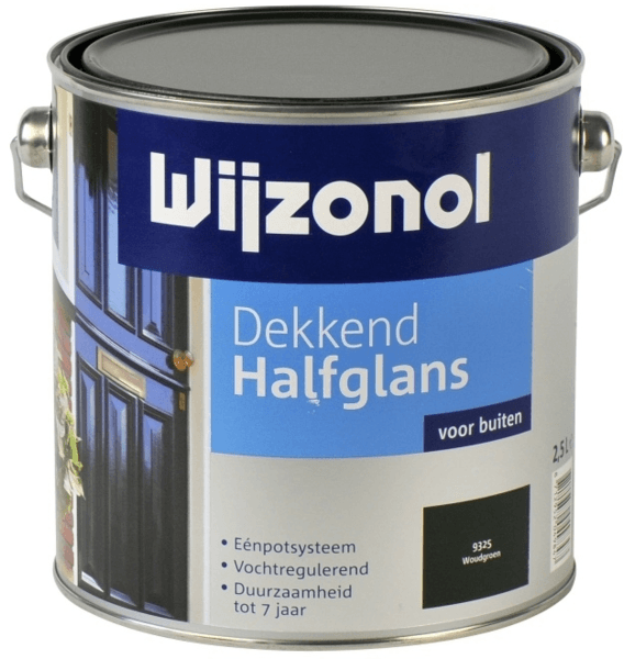 breuk Geslagen vrachtwagen Gelukkig is dat Wijzonol Dekkend Halfglans Standaard Kleuren Bestellen? | KLEURO.nl