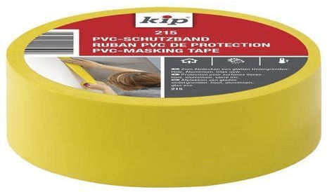 kip pvc-masking tape 215 wit 30mm x 33m