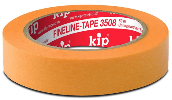 kip fineline tape smooth-tec standaard kwaliteit 3508 blauw 30mm x 50m