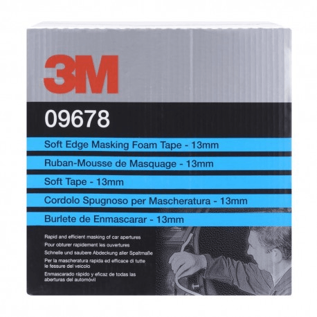 3m soft edge foam maskeer afplakband 19 mm x 50 m 09973