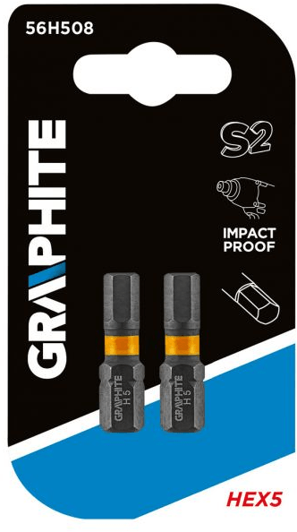 graphite impact bit pz3 x 25 mm 20 stuks 56h535