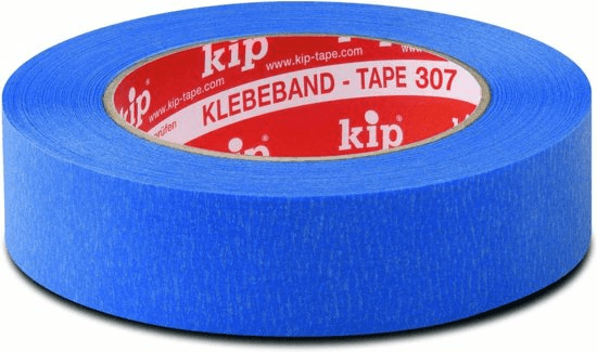 kip masking tape voor buiten 307 blauw 18mm x 50m