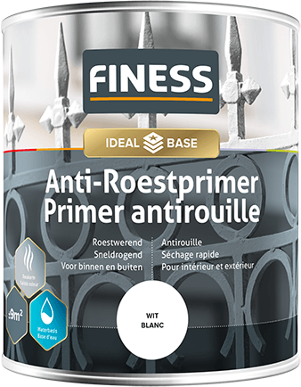Finess anti-roestprimer - wit - 750 ml.