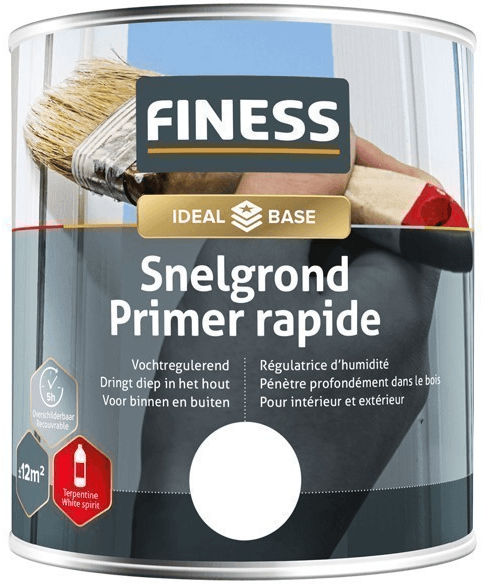 finess snelgrond grijs 0.75 ltr