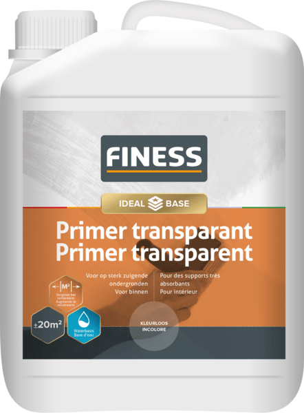 finess primer transparant 2.5 ltr