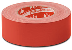 kip steenband professionele kwaliteit 359 rood 50mm x 50m