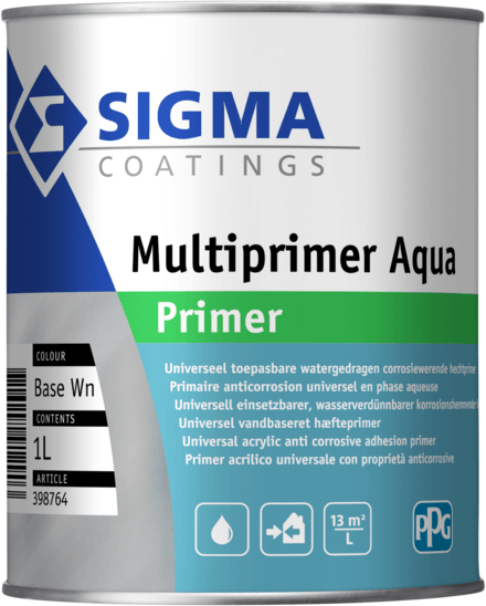 sigma multiprimer aqua kleur 2.5 ltr