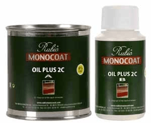 Rubio Monocoat Oil Plus 2C - Ecologische Houtolie in 1 Laag voor Binnenshuis - Oyster, 130 ml